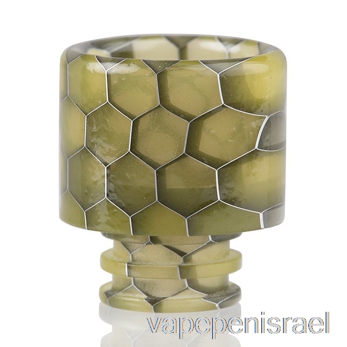 חד פעמי Vape Israel 510 שרף טפטוף עור נחש צהוב